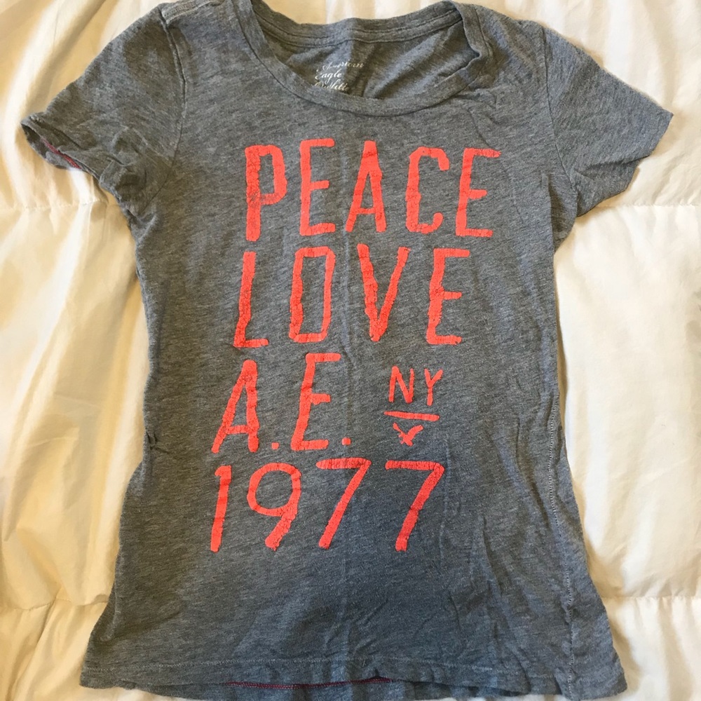 American eagle logo tee